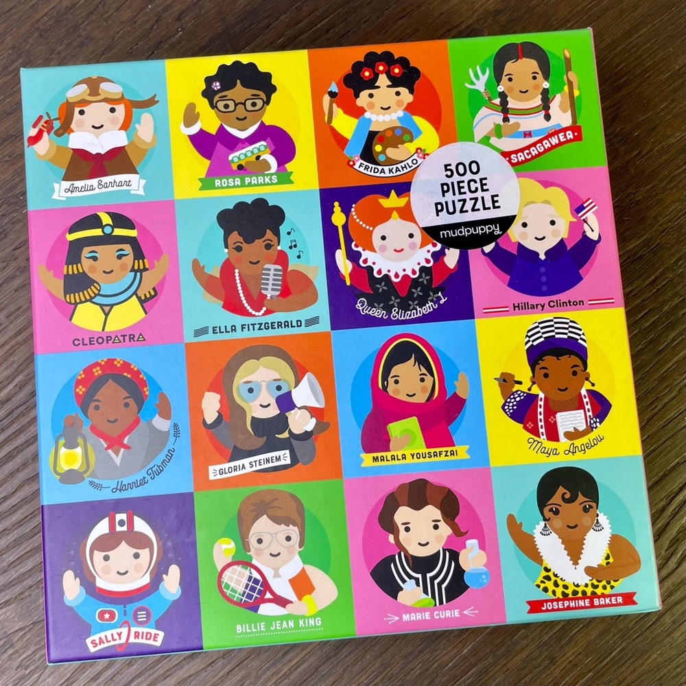 mudpuppy Little Feminist 500 Piece Puzzle